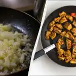 Mida kõigepealt praadida - sibulat või liha: millist tehnikat kasutavad